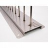 Boot rack for 3 pairs stainless steel