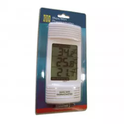 Digital max/min thermometer with internal temperature sensor