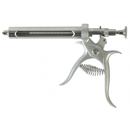 Seringue revolver Hauptner 25 ml 0,5 - 2,5 m
