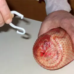 Nylonowy haczyk hak plastikowy na mięso