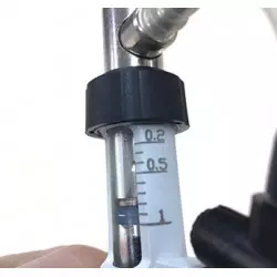 Jeringa vacunadora 1 ml con portafrascos