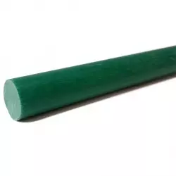 200-cm green fiberglass rod
