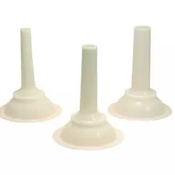 Set of 3 plastic funnels...