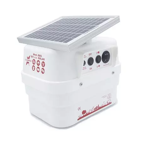 Pastor eléctrico solar Llampec 26S para equino animales domésticos y bovino