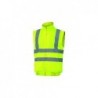Pu-coating oxford polyester high visibility jacket