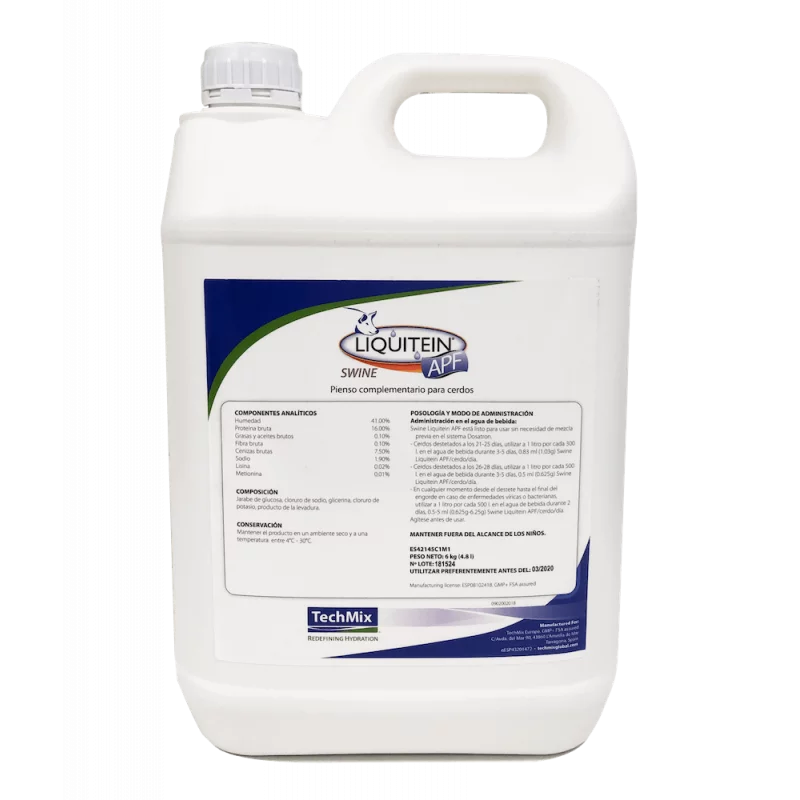 LIQUITEIN SWINE APF Liquid protein and extra energy for pigs
