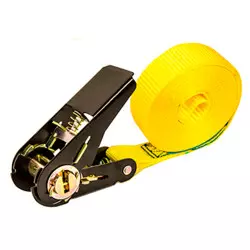 Ponsa ratchet lashing strap with tensioner for lashing loads 25 mm 5 m endless