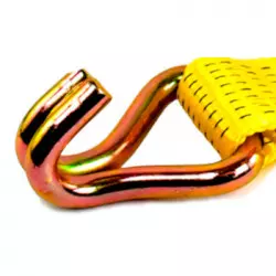 Esticador /cinta aperto Ponsa com tensor de rodas dentadas para amarrar cargas 35 mm 6 m e gancho fechado