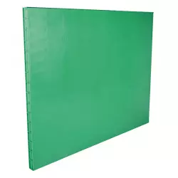 Panel ciego 1,2 m verde a medida Rotecna (1m)