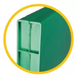 Pannello divisorio cieco personalizzato 1m verde Rotecna (1m)