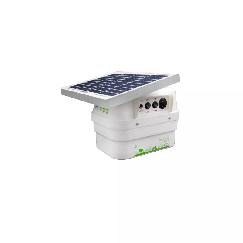 Llampec MODEL 35S solar electric fence charger for equine, pig, bovine, sheep, wild animals