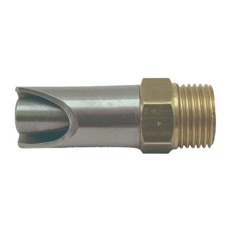 1/2" stainless steel/brass bite nipple for pigs
