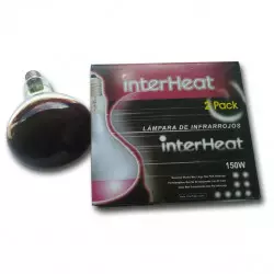 Interheat Lamp 150W Red p/2