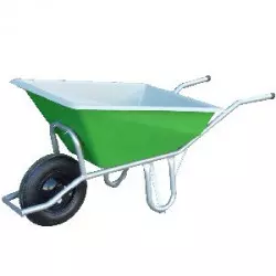 Polyester wheelbarrow medium-sized model 100 litres
