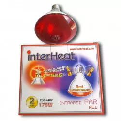 Interheat Lamp 175W Red PAR...