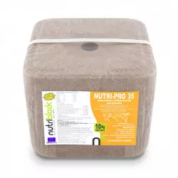 NUTRI PRO-35 Supplementary protein mineral block for ruminants 10 kg