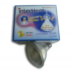 Interheat Lamp 100W White...