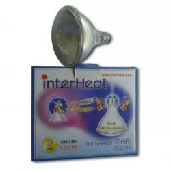 Interheat Lamp 175W White...