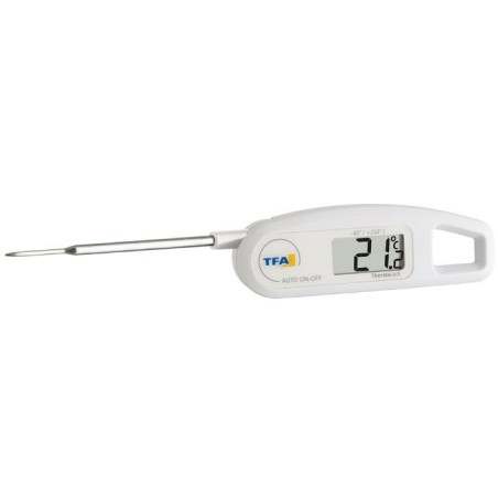 Thermomètre numérique de poche avec sonde inox TFA