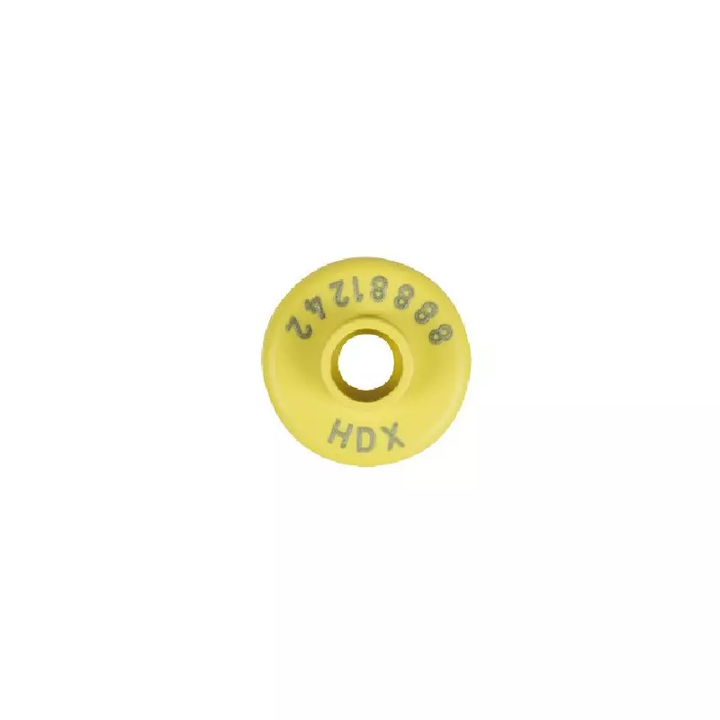 kolczyk identyfikacyjny Quick Transponder HDX RFID żółty