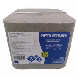 Bloco mineral PHYTO VERM-REP Desparasitante interno e externo
