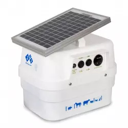 Pastor eléctrico solar Llampec MODELO B12S para equino porcino