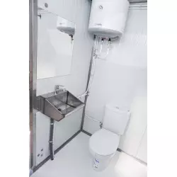 Porinox 2x2 sanitary changing room