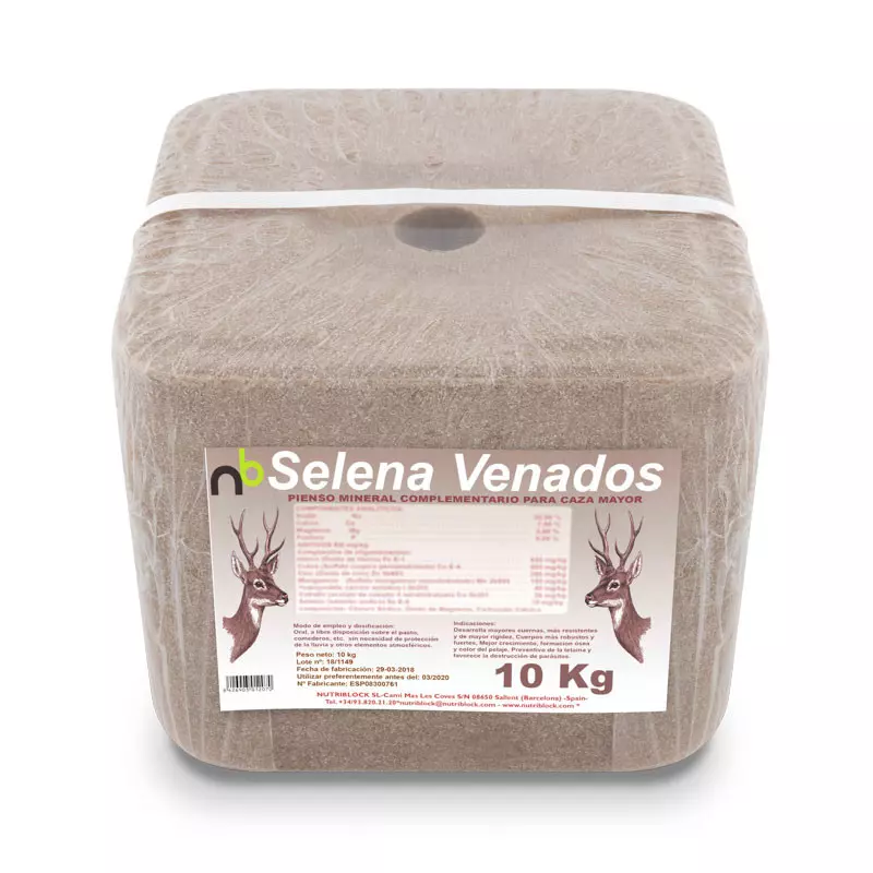 SELENA VENADOS complementary mineral block for big game animals 10 kg