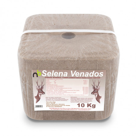 SELENA VENADOS Ergänzender Mineralstoffblock für Großwild, 10 kg