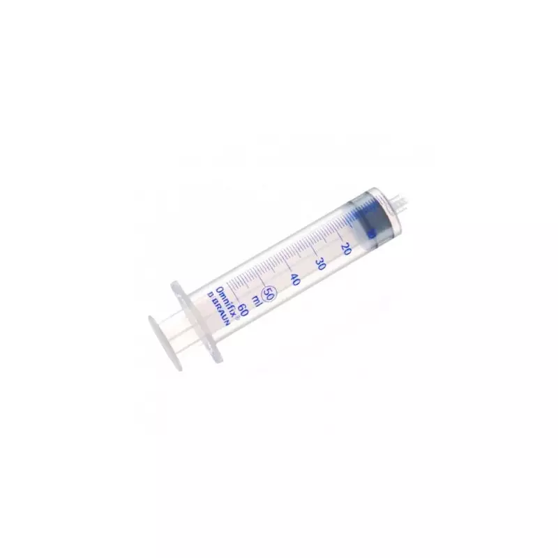 Sterile single-use luer lock syringes 50 ml 25 u