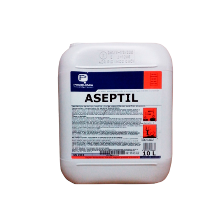 Desinfectante Aseptil 10 L bactericida fungicida virucida y esporicida