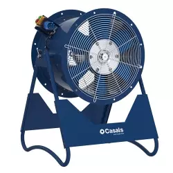 Casals HI portable fan with on/off switch and industrial plug
