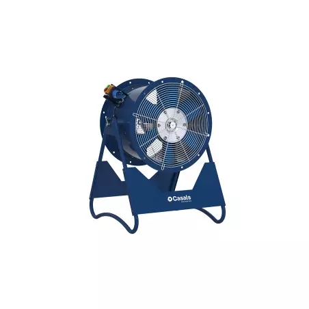 Tragbarer HI-Ventilator mit Ein-/Ausschalter und Casals-Industriestecker