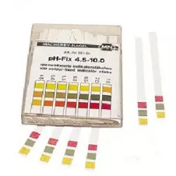 pH: Banda indicadora de pH (4,5-10)