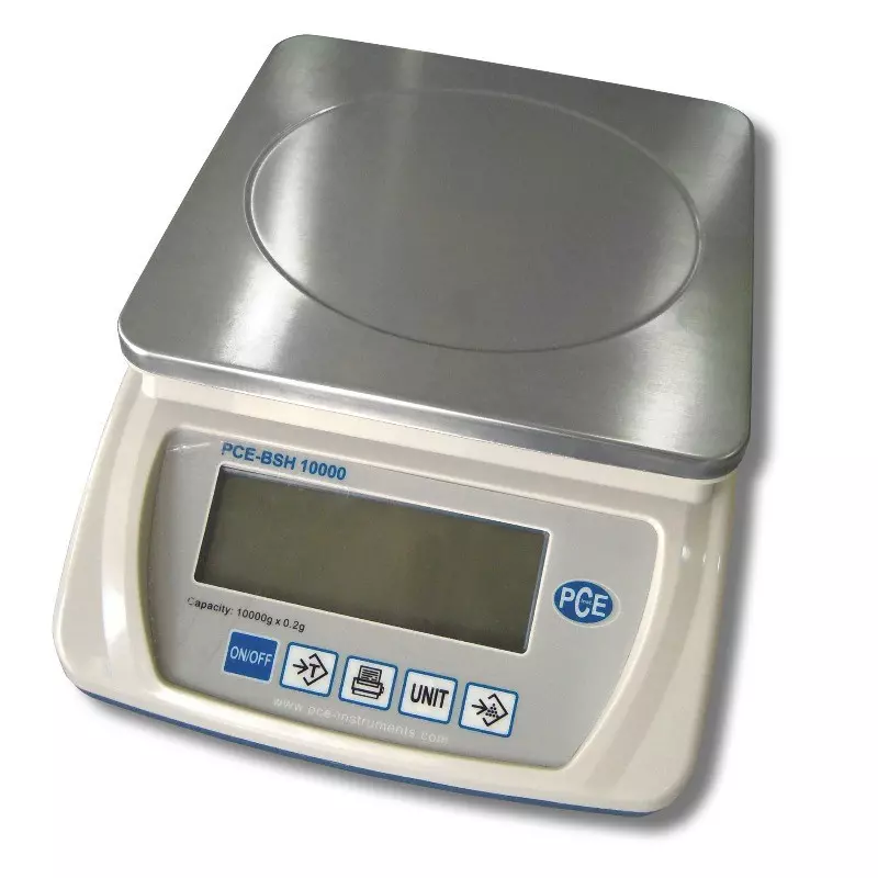Pesa Balanza Digital De Cocina Aluminio 10Kg Resistente al Agua