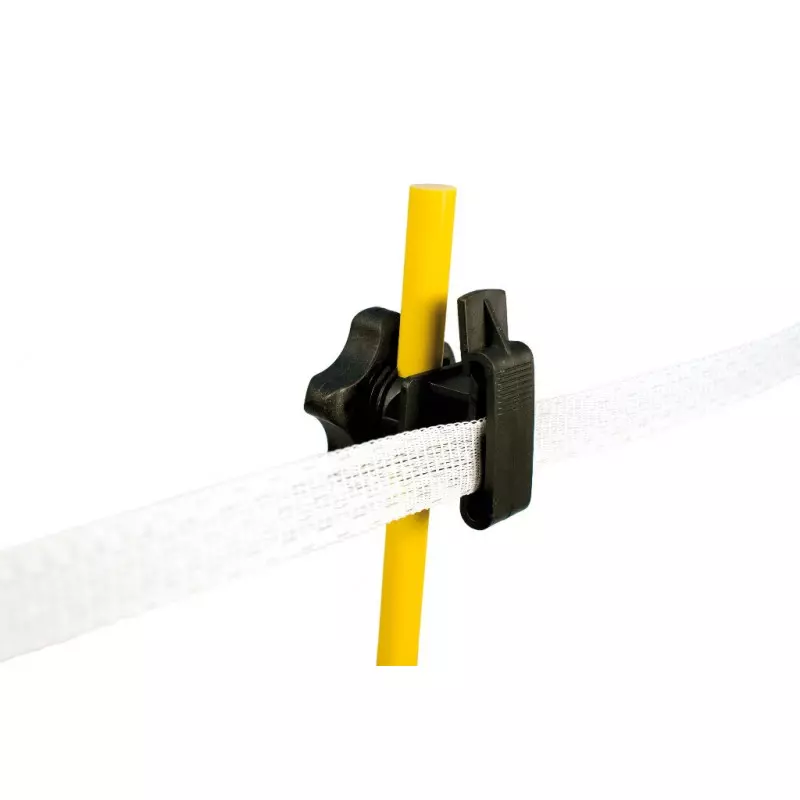 Aislador pastor eléctrico para varilla y cinta Ø 12 mm